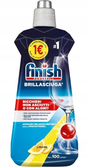 Finish Polishing Liquid, Dishwasher Additive, 1 Piece 500 ml, Lemon