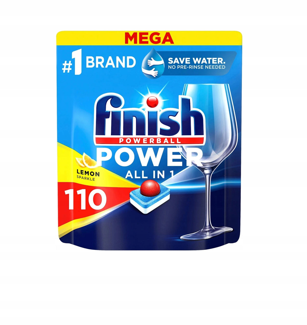 Finish Power All in 1 Lemon tablety do myčky 110 ks