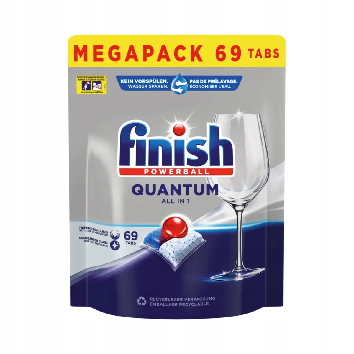 Finish Powerball Quantum All in1 69 Tabs Brand Finish