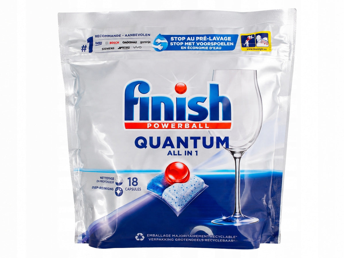 Finish Powerball Quantum Dishwasher Tablets, 18 Count, 187g