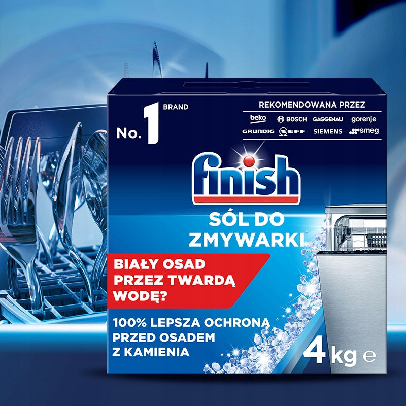 Finish Protective Salt for Dishwasher 4 kg Packaging status original