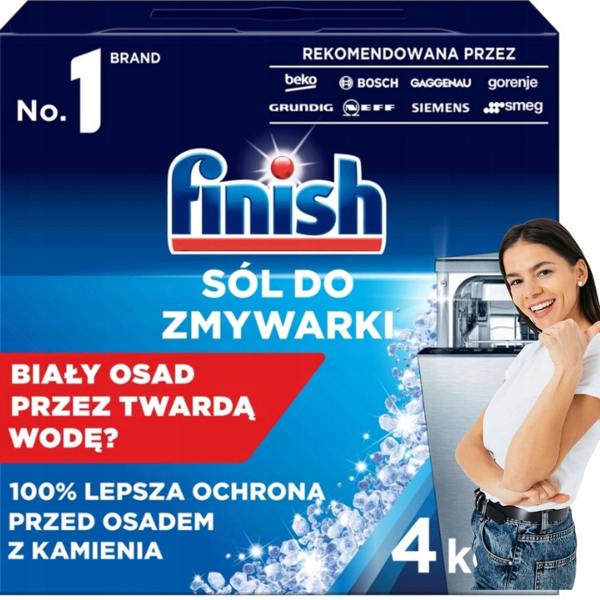 Finish Protective Salt for Dishwasher 4 kg