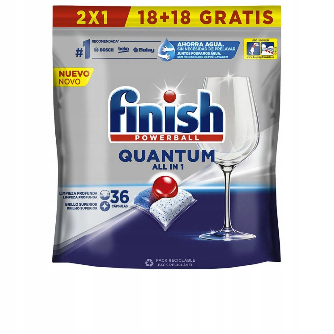 Finish Quantum Dishwasher Tablets (36 Pieces)
