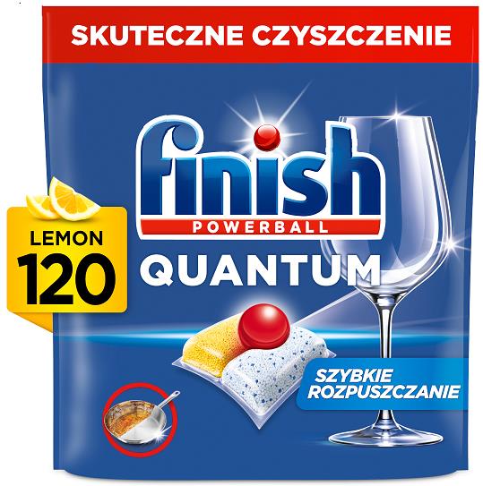 Finish Quantum Powerball Lemon Dishwasher Capsules 120 Pieces Manufacturer code 5908252009671