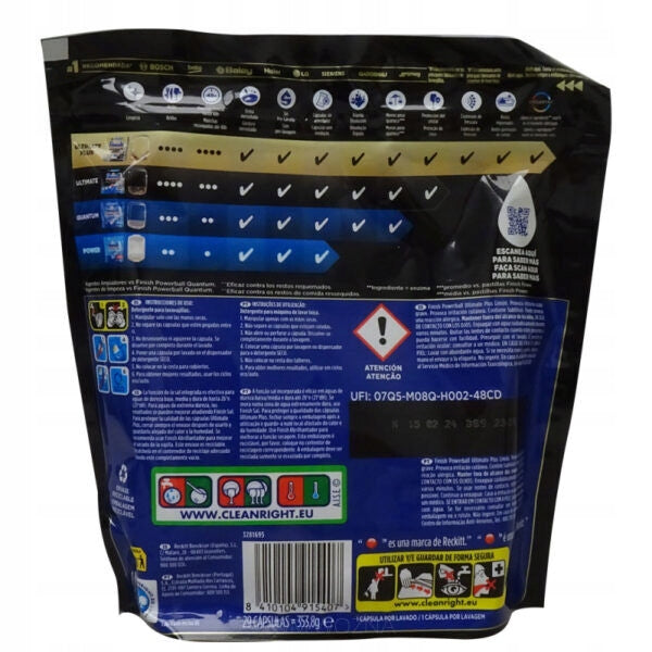 Finish Ultimate Plus All in One Lemon 29 capsules Manufacturer code 8410104915407