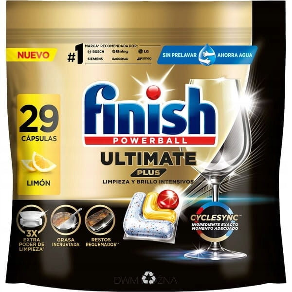 Finish Ultimate Plus All in One Lemon 29 capsules