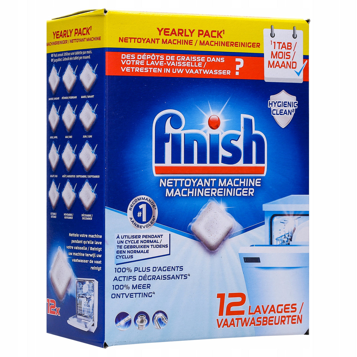 Finish dishwasher cleaning tablets 12 pcs.