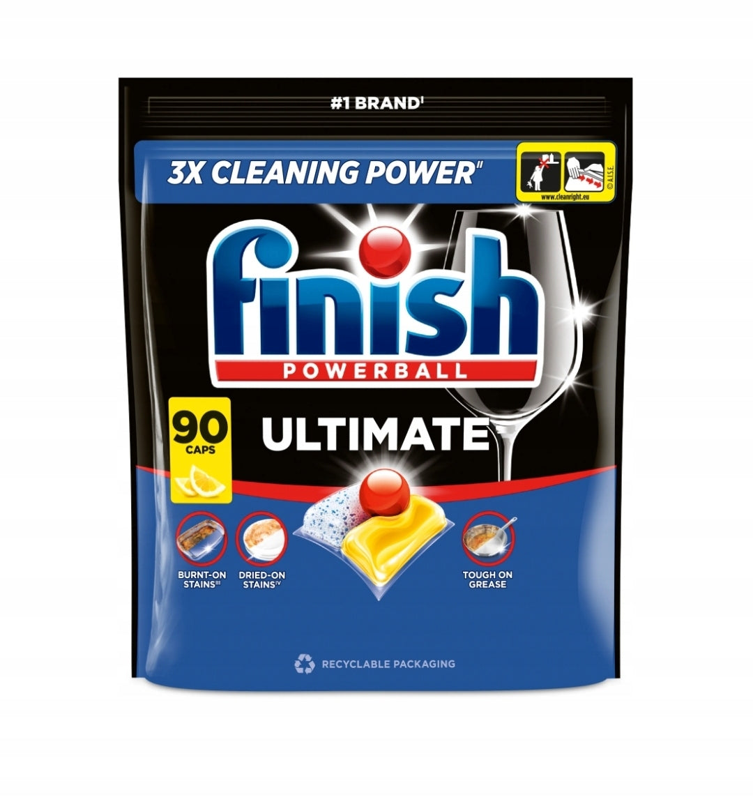 Finish ulimate Dishwasher Tablets 90 pieces LEMON