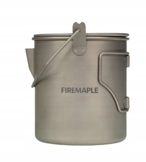 Fire Maple Titanium Tourist Pot Lightweight ALTI TITANIUM 0.9L Color gray