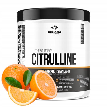 Fire Snake Nutrition | Citrus 300g | Orange | Energy | Performance Expiration date at least 1 year from the date of purchase