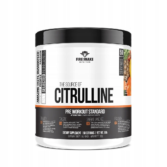 Fire Snake Nutrition | Citrus 300g | Orange | Energy | Performance
