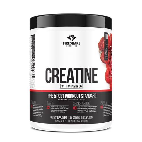 Fire Snake Nutrition | Creatine Monohydrate | Peach 600 g | Performance Expiration date at least 1 year from the date of purchase
