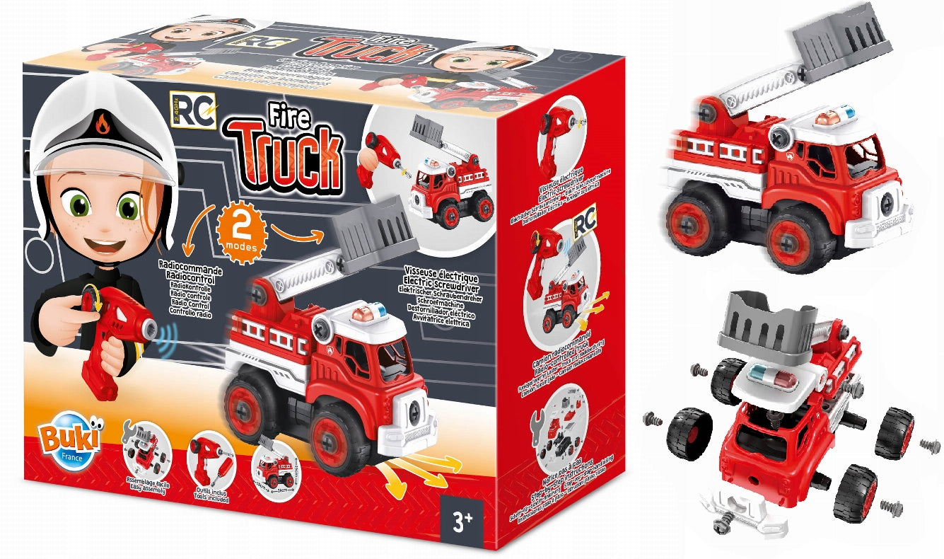 Fire Truck for Kids to Twist Remote Controlled Red Toy