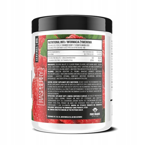 FireSnake - 3CM - 500g Raspberry Brand Fire Snake Nutrition