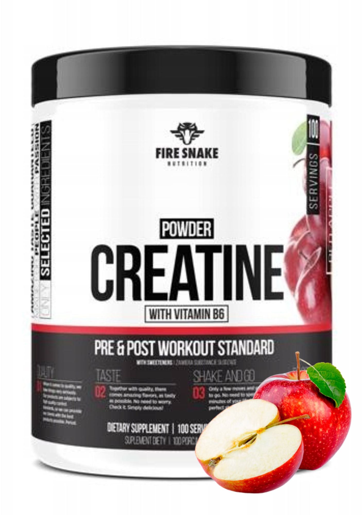 FireSnake - Creatine - 600g apple
