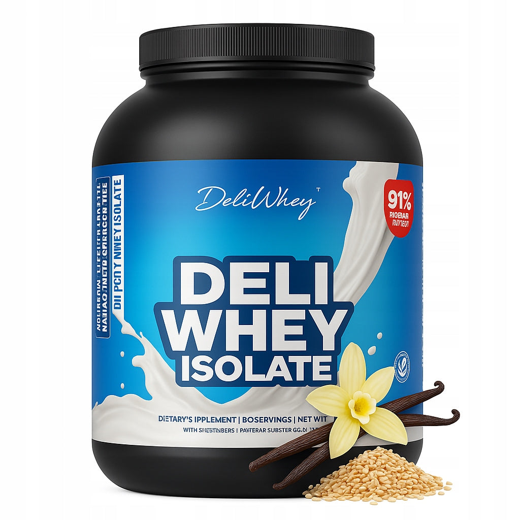 FireSnake DELI WHEY ISOLATE 2000g ISOLATE PROTEIN WPI 91% Vanilla with sesame seeds