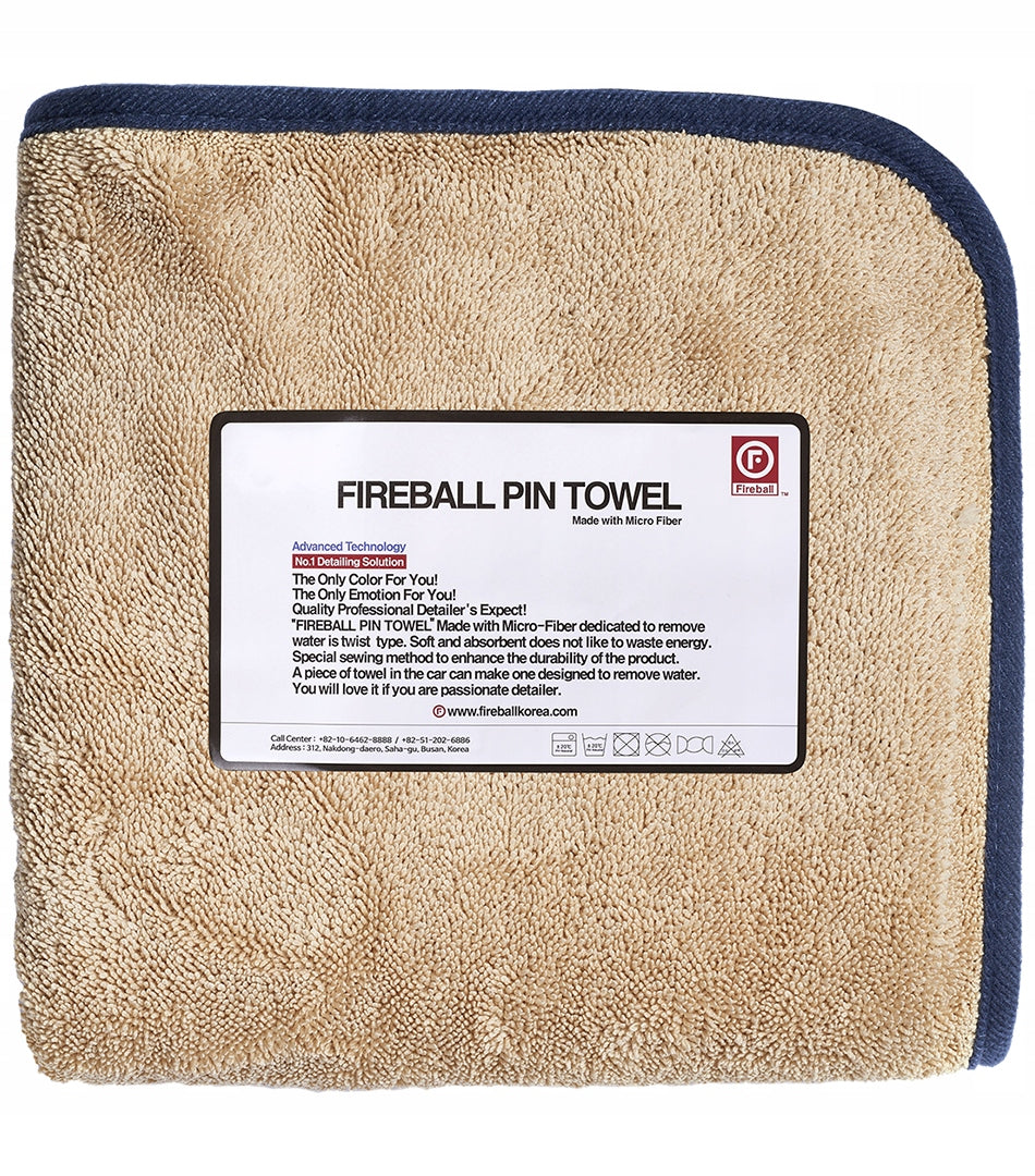 Fireball Pin Towel 72 x 95 NAVY MOST ABSORBENT