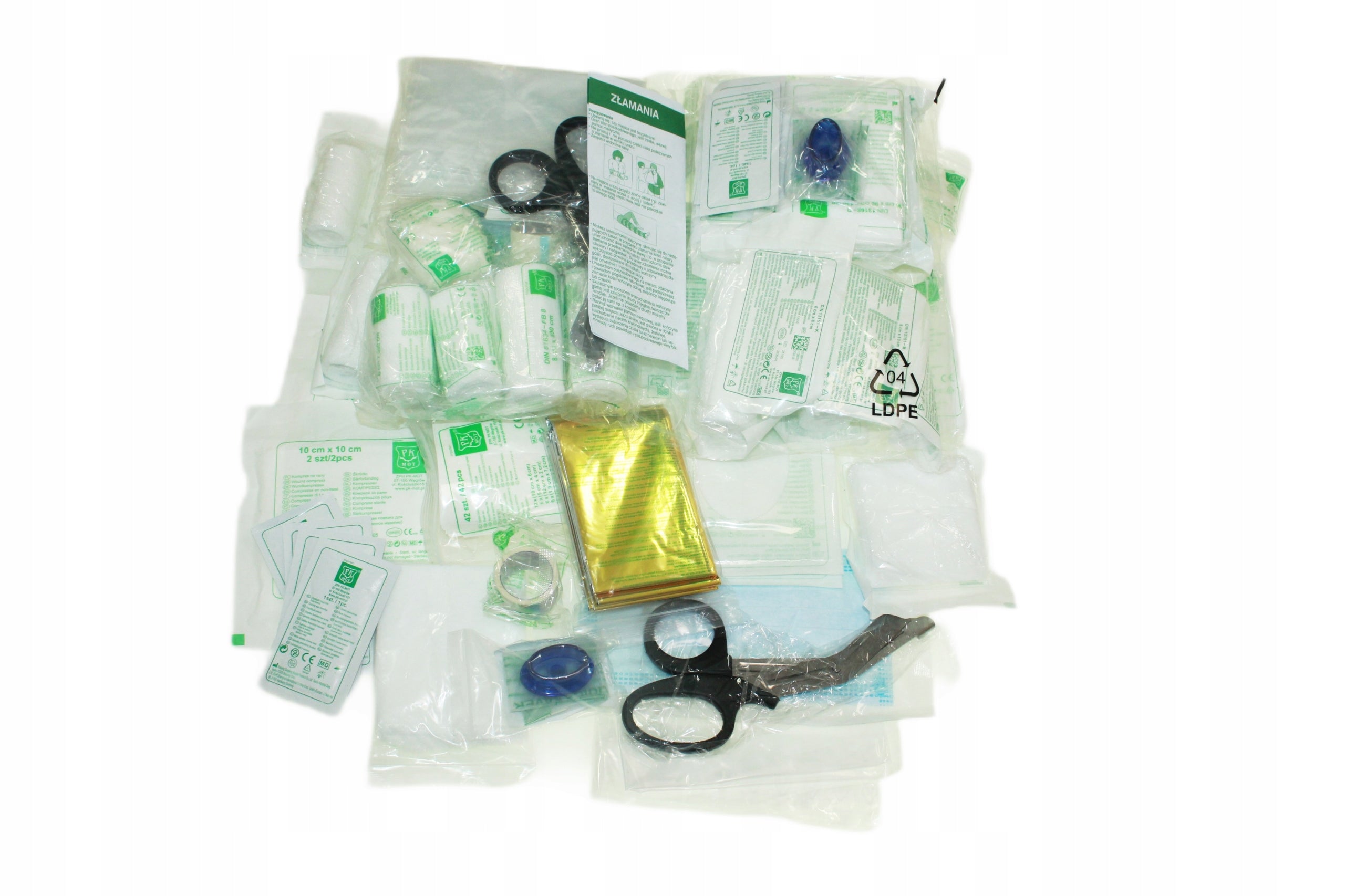 First Aid Kit Equipment First Aid Kit Refill Set DIN + 13157 large