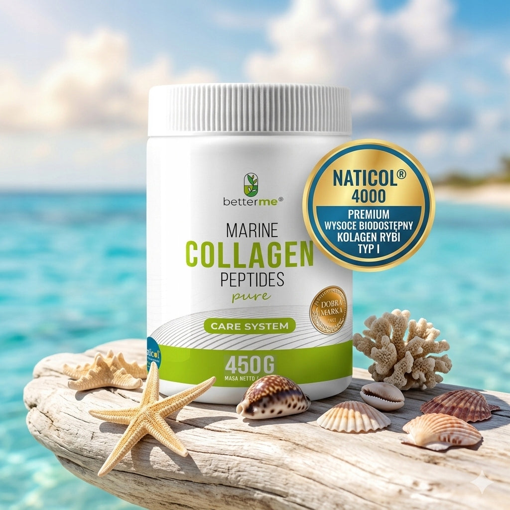 Fish Collagen 450g BetterMe Pure Joints, Bones, Muscles, NatiCol Skin Packaging status original
