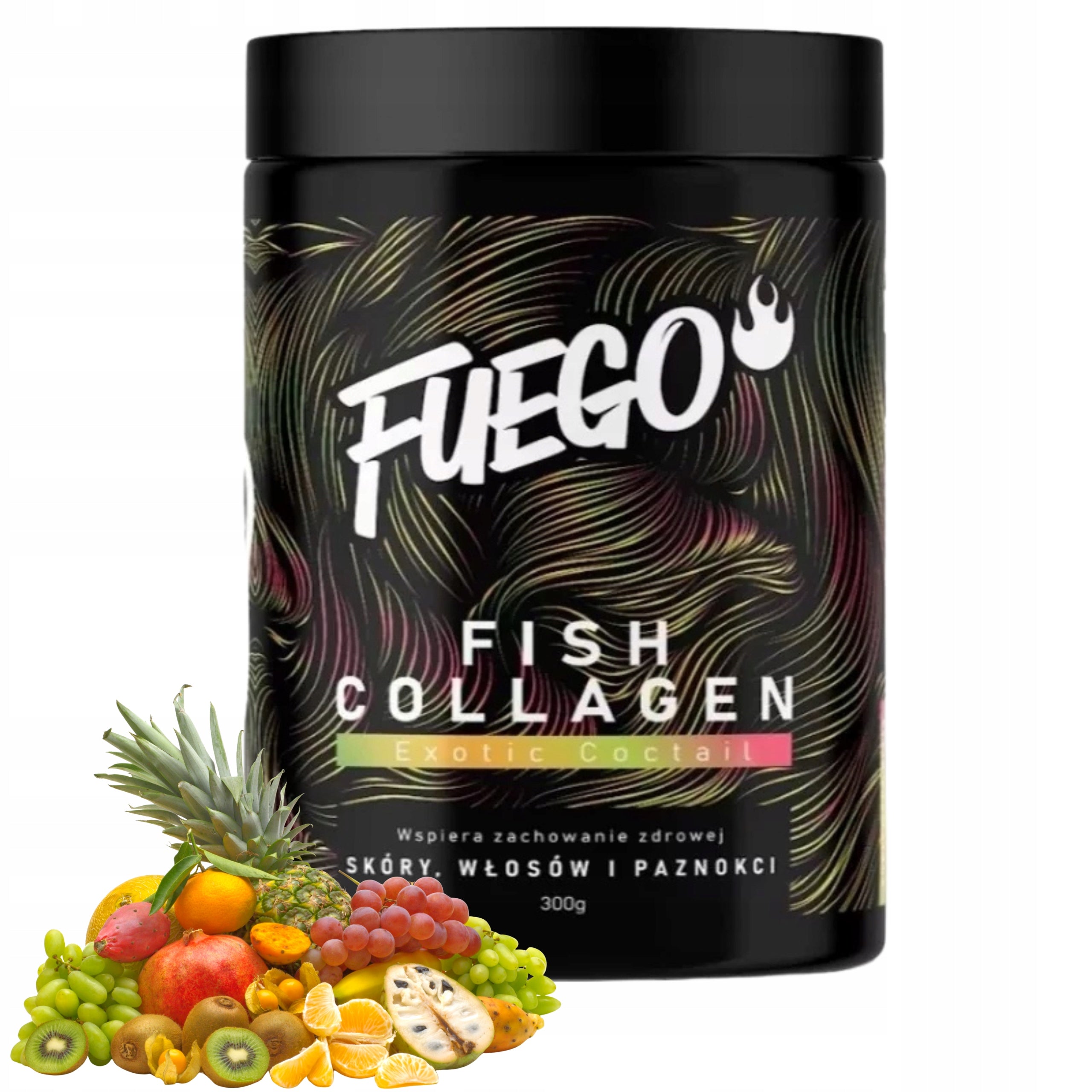 Fish Collagen FUEGO 300 g EXOTIC FISH COLLAGEN