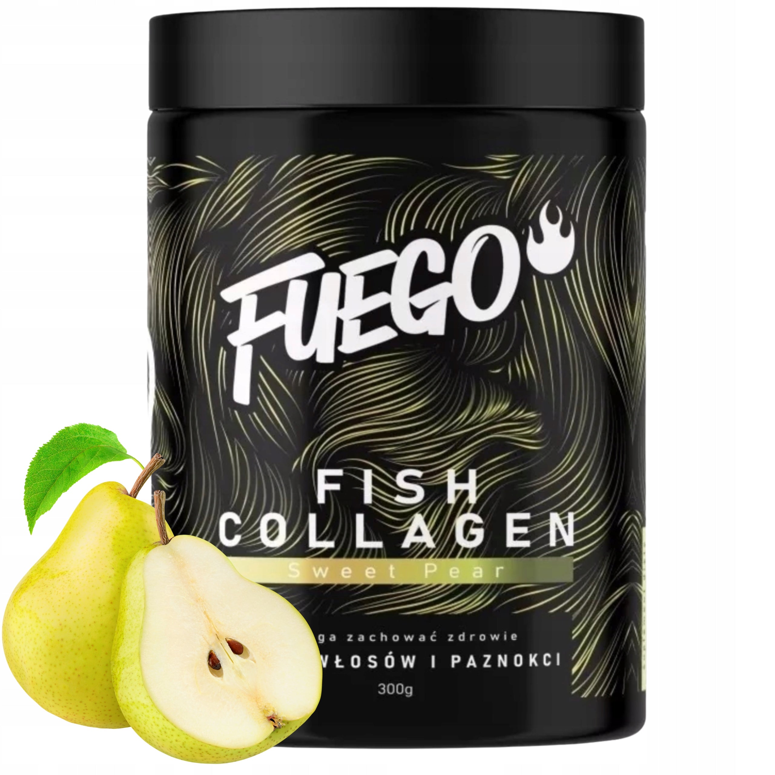Fish Collagen FUEGO 300 g SWEET PEAR FISH COLLAGEN