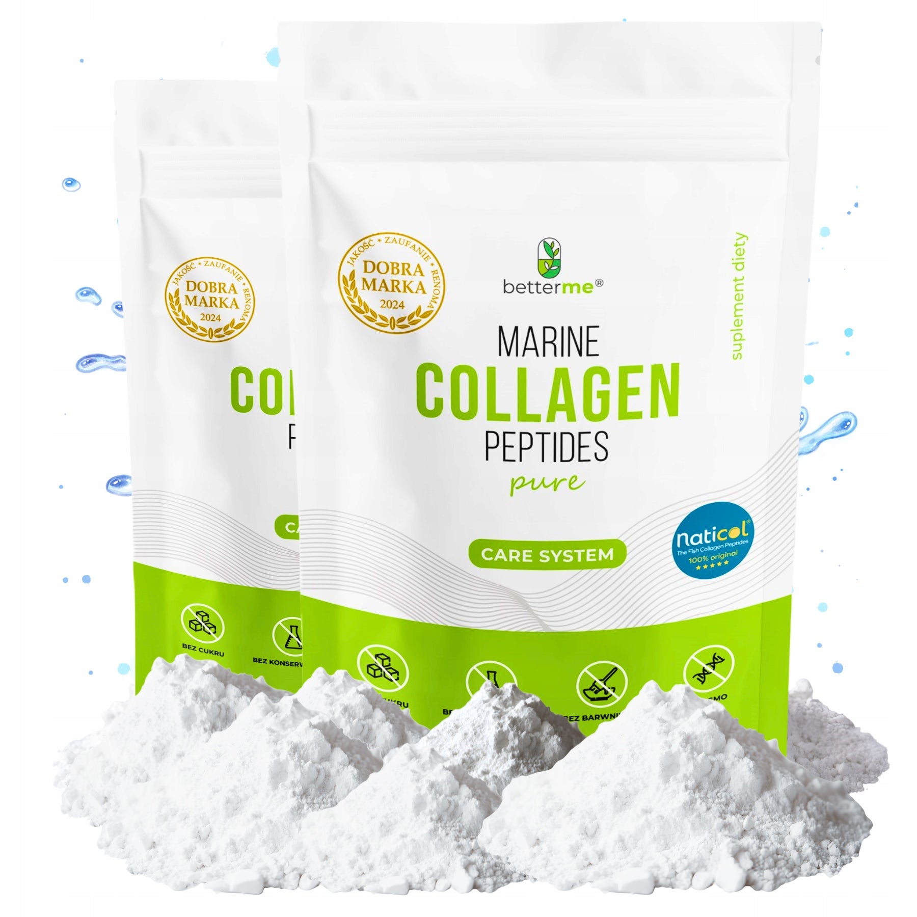 Fish Collagen - Your Secret to Beautiful Skin - 2X500g - NatiCol4000-Betterme