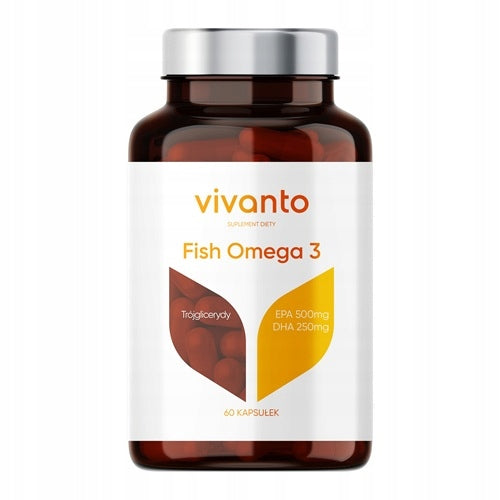 Fish Omega 3 Forte Triglycerides EPA 500mg/DHA 250mg 60 kaps