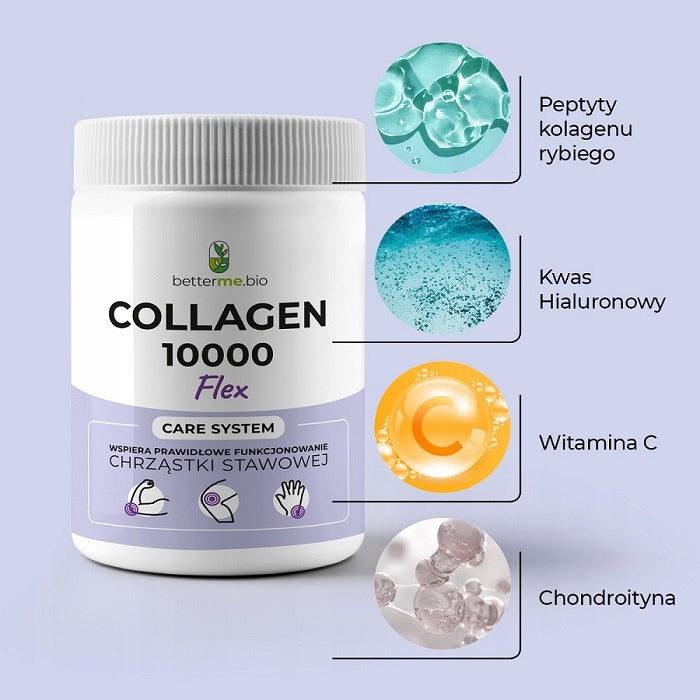 Fish collagen 10000 FLEX -SPORT- Peptides - For joints bone muscles- Sugar free Expiration date at least 1 year from the date of purchase