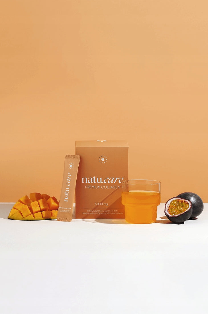 Fish collagen powder liquid joint supplement mango passion fruit Natu.Care - 5000 mg Medical device no
