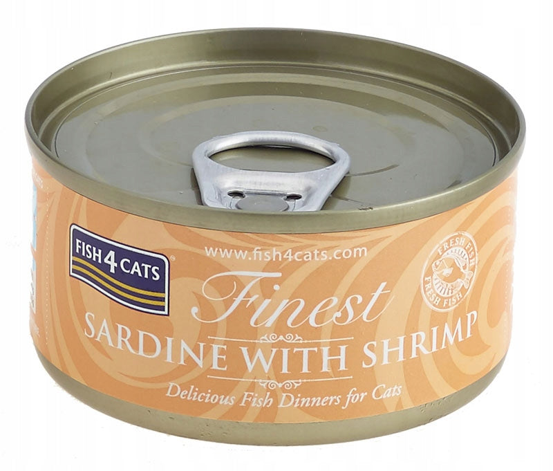 Fish4Cats Sardine with Shrimp 70G