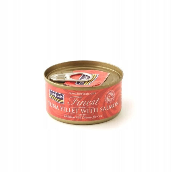 Fish4Cats Tuna fillets with salmon 70g