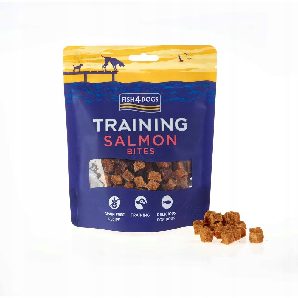 Fish4Dogs Salmon Bites 80g Manufacturer code 5056008813758