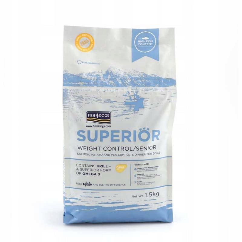 Fish4Dogs Superior Weight Control 12kg Large Breed