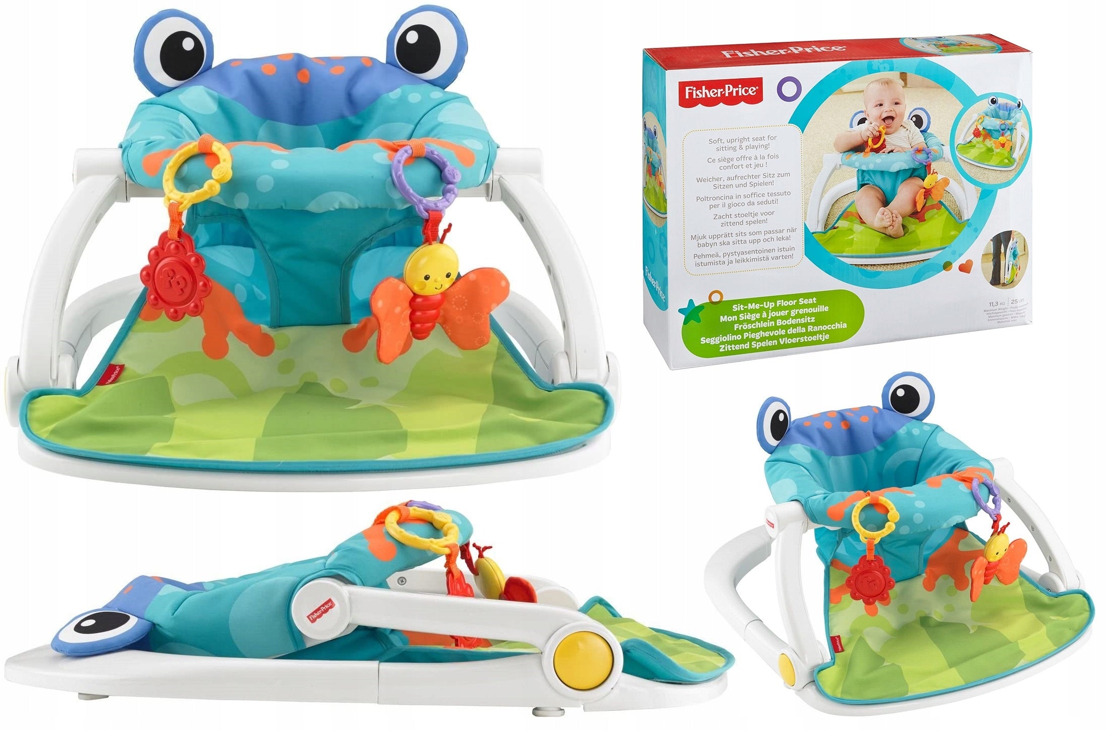 Fisher Price Seat sit with me Packaging status original