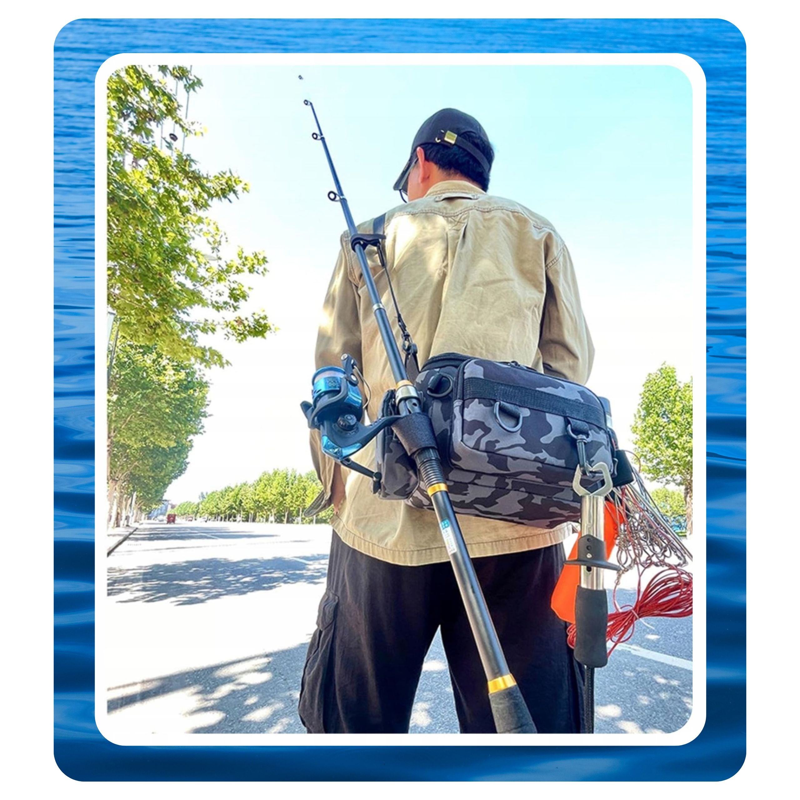 Fishing BAG SPINNING Lure Accessories Spinning WATERPROOF LARGE Kind bag