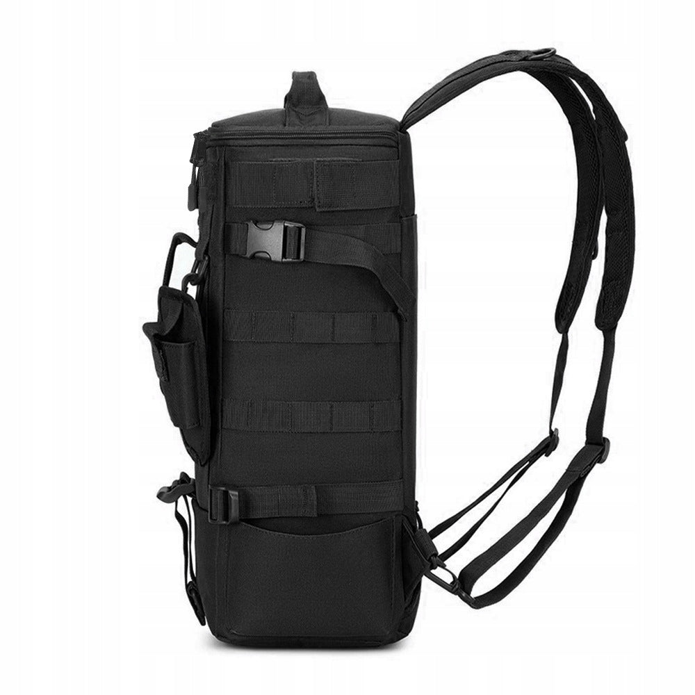 Fishing Backpack Hiking Lure Bag Fishing Rod Cover Black Manufacturer code Plecak wędkarski Torba na Wędki przynęty
