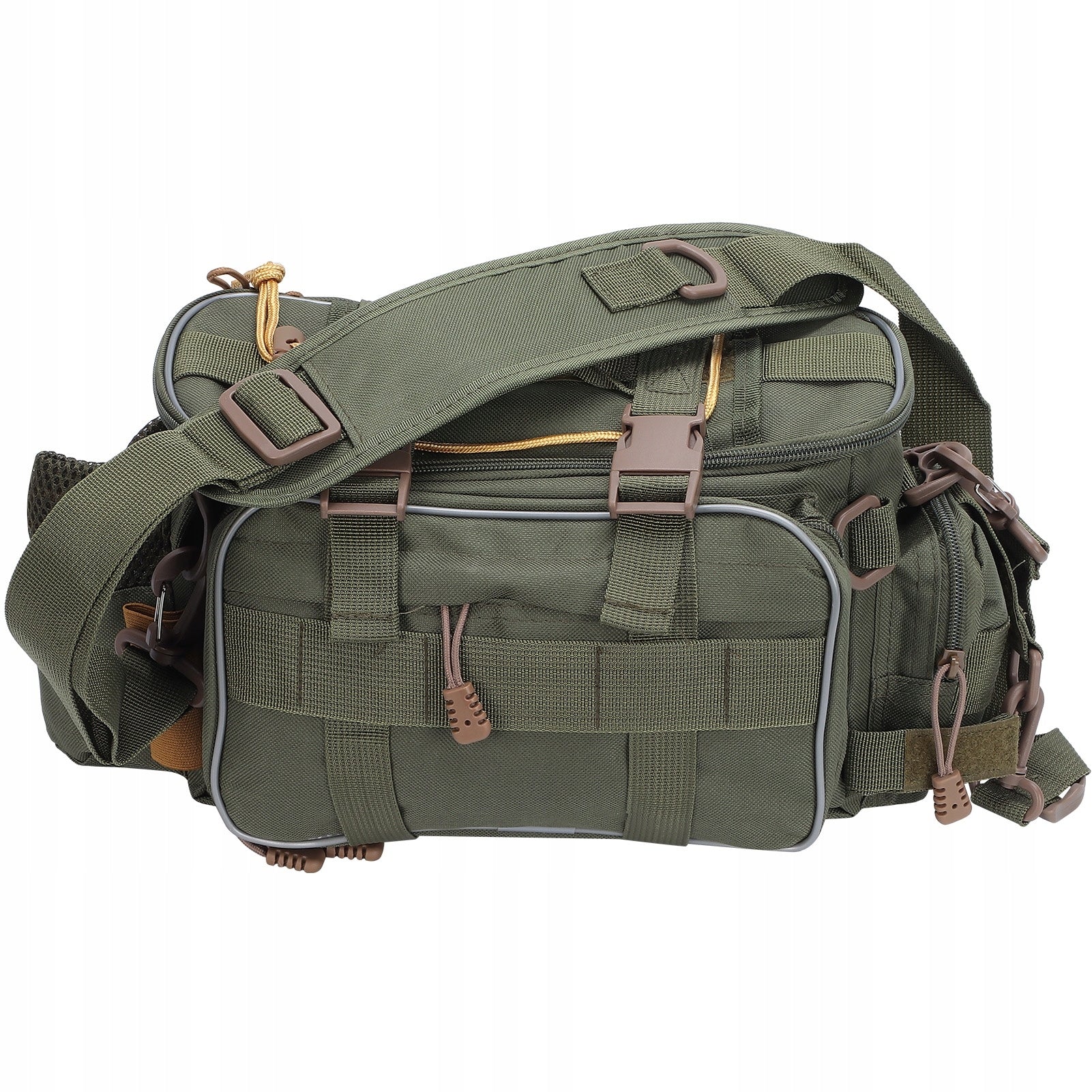 Fishing Bags, Nylon Fishing Shoulder Bag Waterproof For Fishing Model 9100PQRB