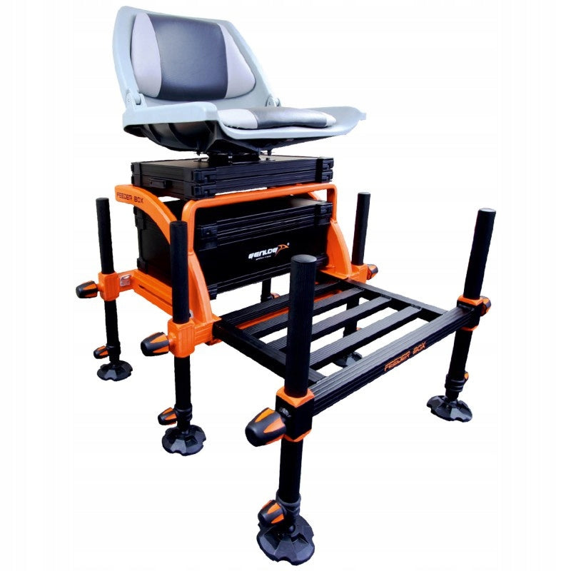 Fishing Basket Seat Genlog Box Feeder 360 Color black