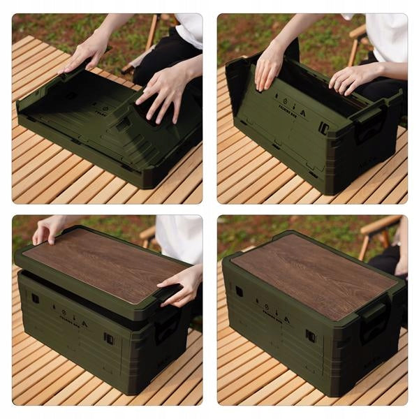 Fishing Box Fishing Storage Box 32L roomy FOLDING Manufacturer code 15-03-610
