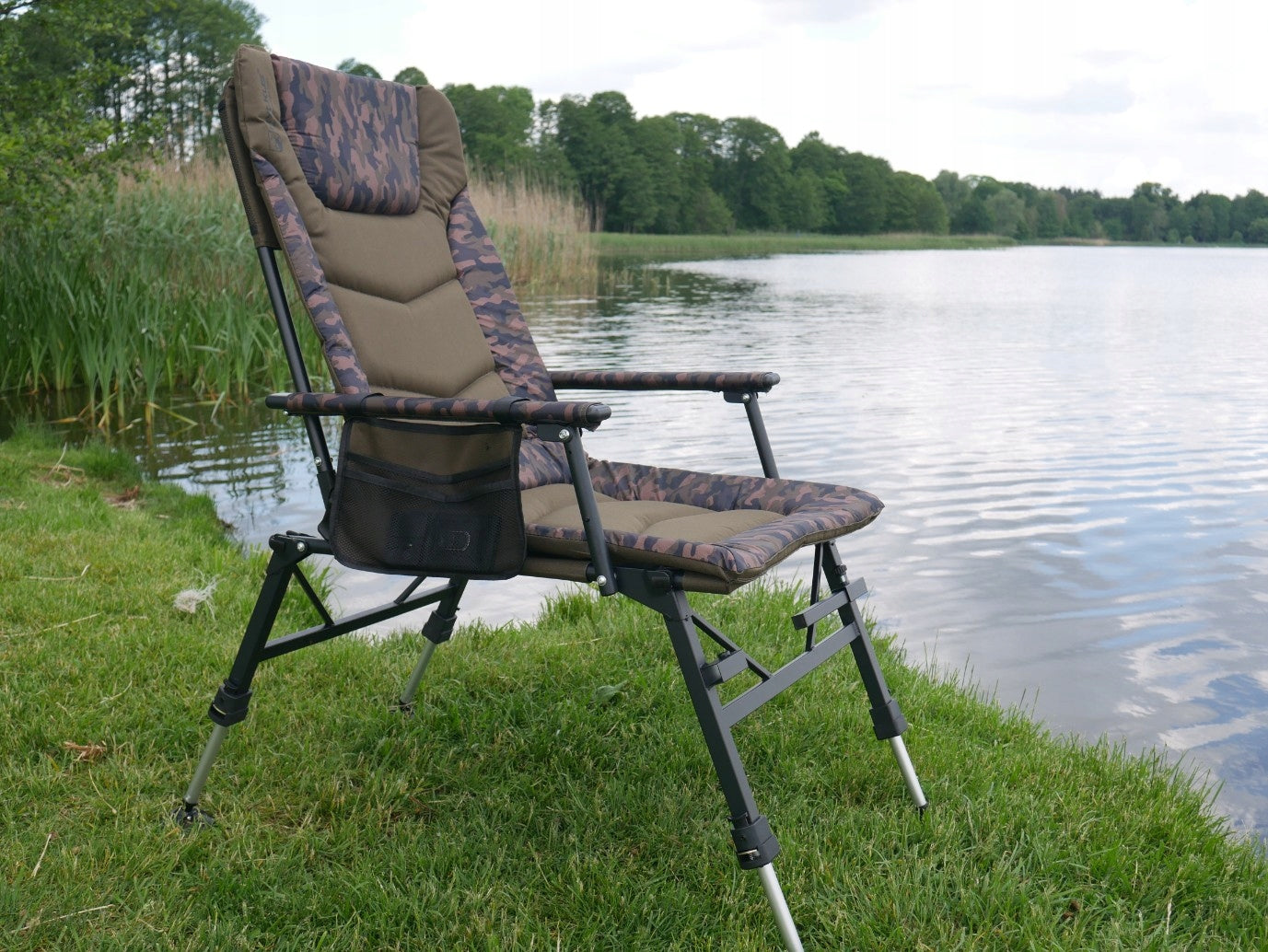 Fishing Chair Folding Chair Carp Comfort Pro High Back 180kg Brand no brand