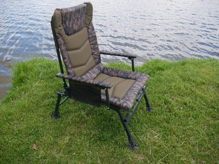 Fishing Chair Folding Chair Carp Comfort Pro High Back 180kg Kind armchair