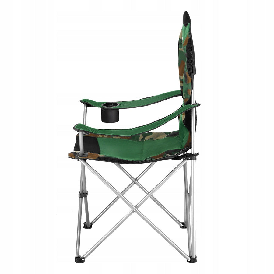 Fishing Chair Folding Tourist With NILS Backrest Color green