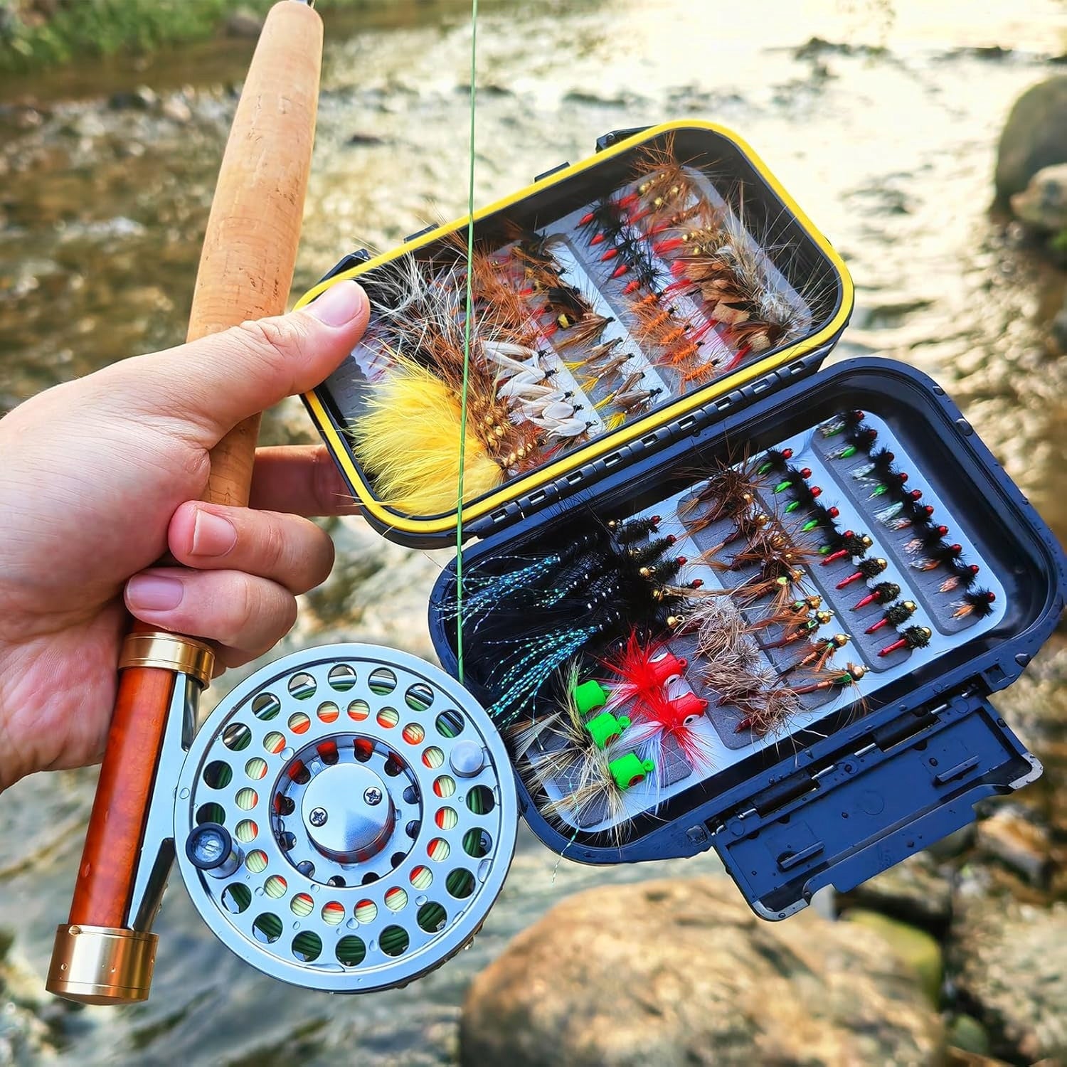 Fishing Flies Set Bait Sheet spinner rubber hook Product weight with unit packaging 0.5 kg