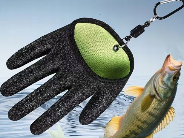 Fishing Gloves Thickened Latex For Fish Picking Effective Comfortable Size universal