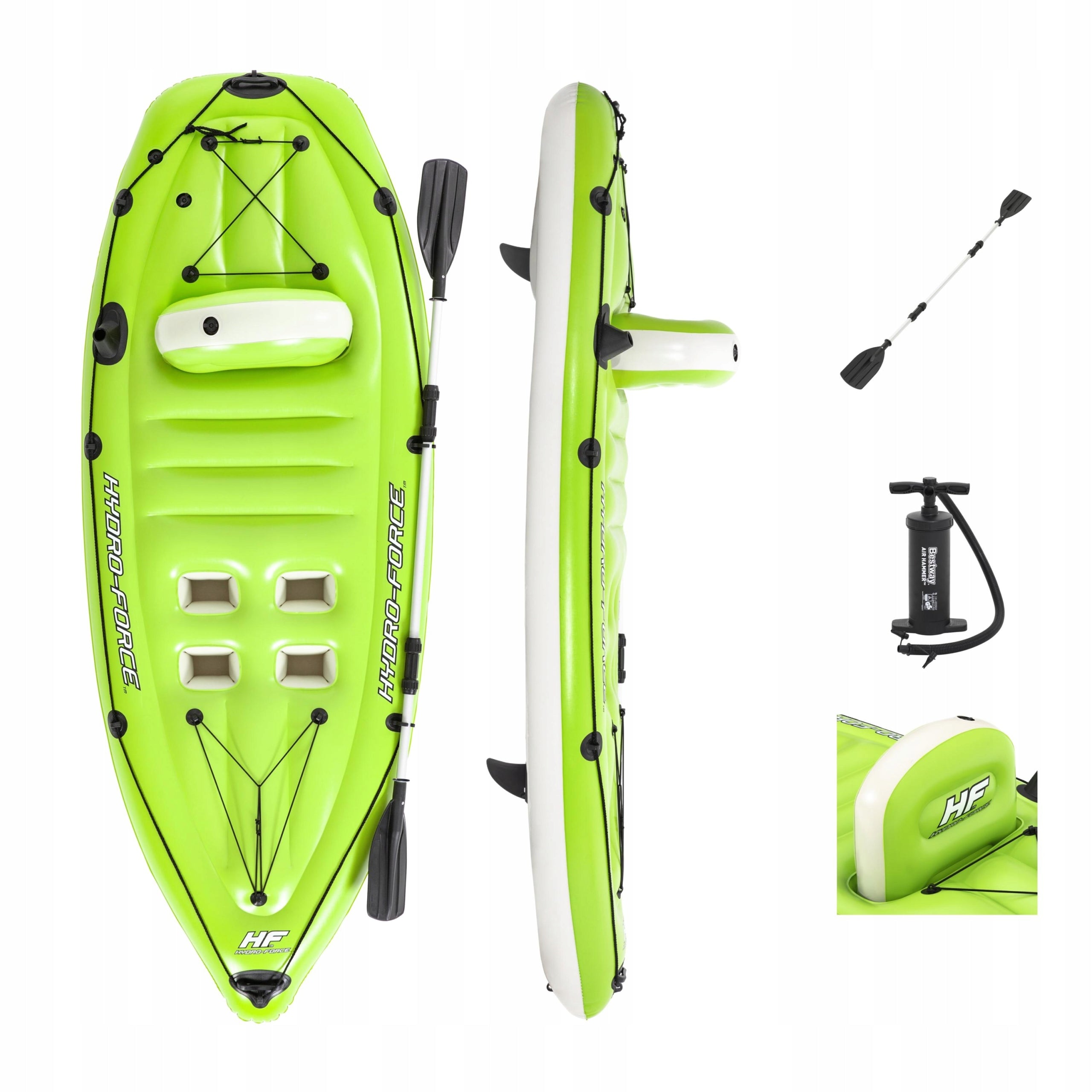 Fishing Hiking Inflatable Kayak with Backrest Paddle Pump Manufacturer code 685978266