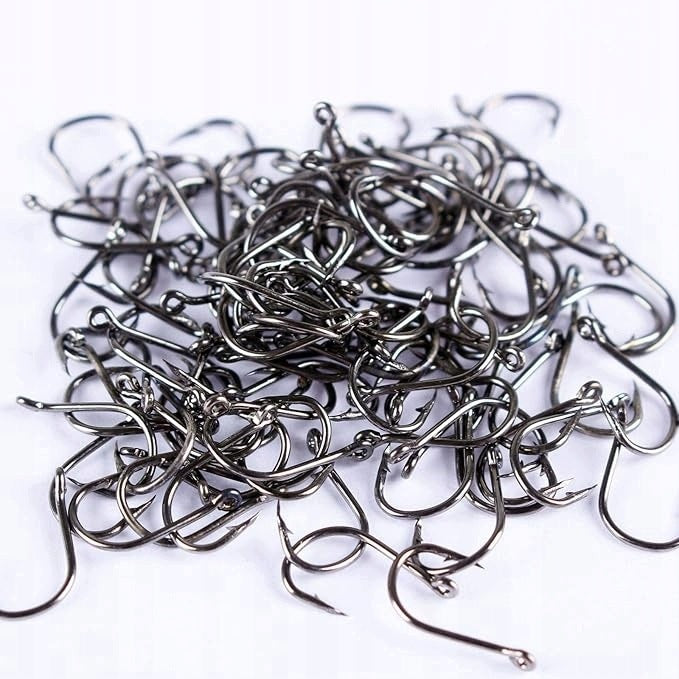 Fishing Hooks Set of 500pcs in Practical Box Very Sharp Packaging status original