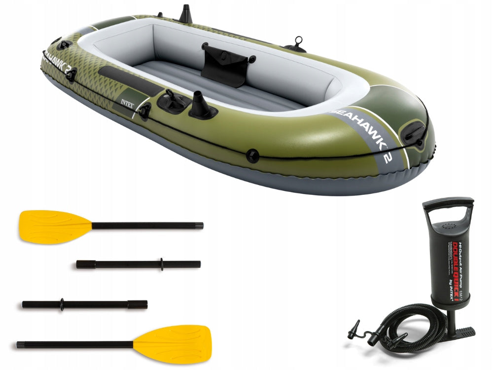 Fishing Pontoon Seahawk 2 pers. Intex Pump + Paddles 66332 MODEL 2026