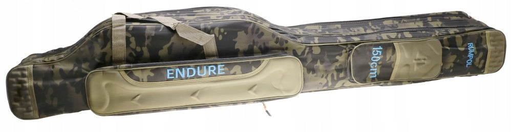 Fishing Rod Bag 2 Pockets 3 Compartments 150cm 200073