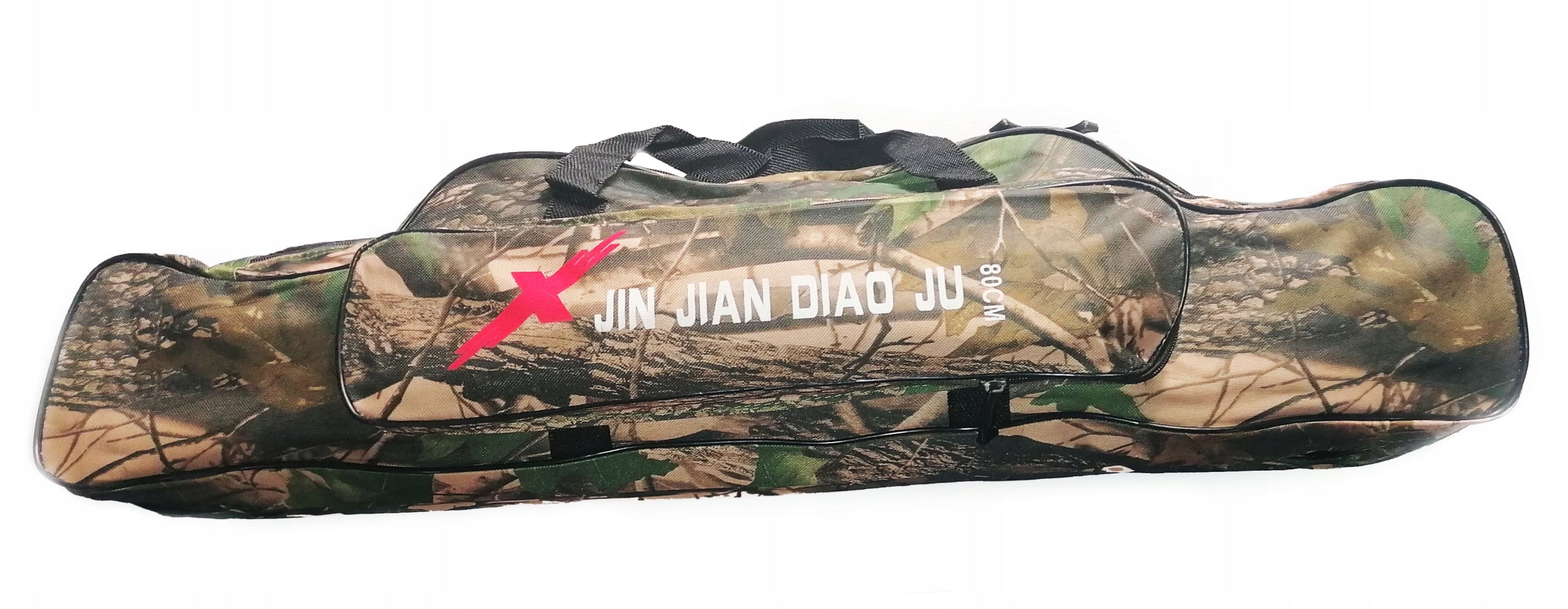 Fishing Rod Cover Bag 2 Chamber 80cm Color multicolor