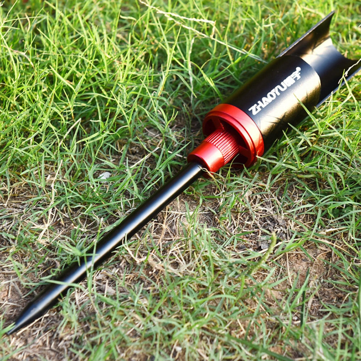 Fishing Rod Holder Tube Diameter 4cm Ground Support Stand Fish Style 2 29cm